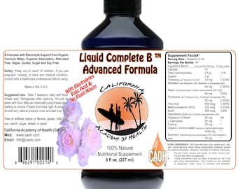 Liquid Complete Vitamin B 8 oz
