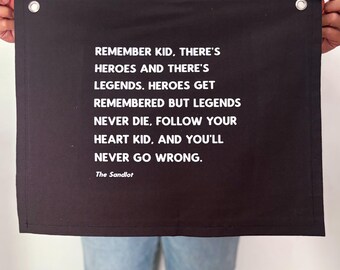 Sandlot Canvas Banner