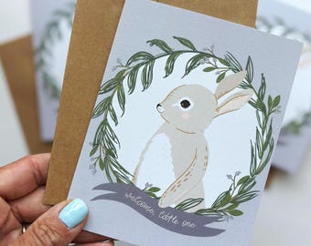 Little One Bunny Greeting Card