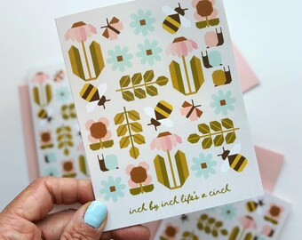 Life's A Cinch Greeting Card