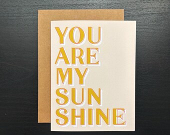 Sunshine Greeting Card