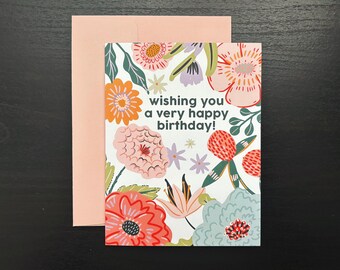 Happy Birthday Greeting Card