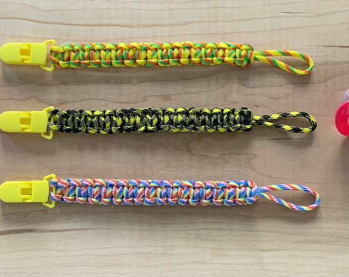 Paracord Pacifier - Binky Clips