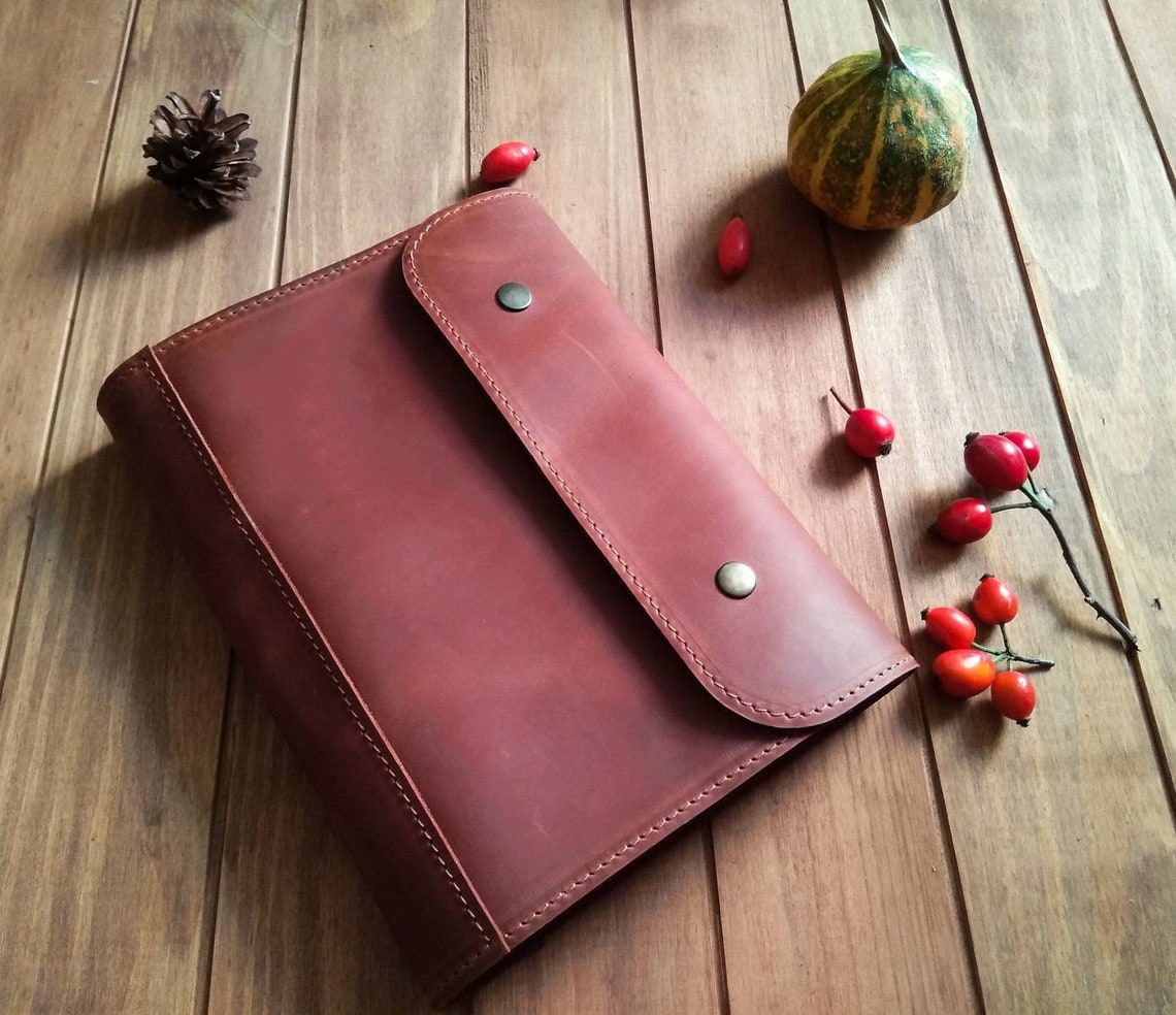 NotepadLeather NotepadNotepad with a ring mechanismA5 Etsy