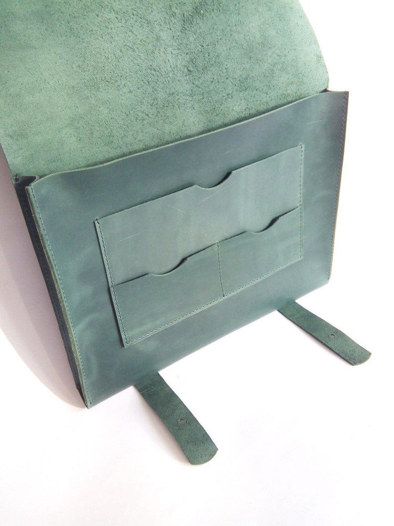 Leather folderhandmade leather folderleather Etsy