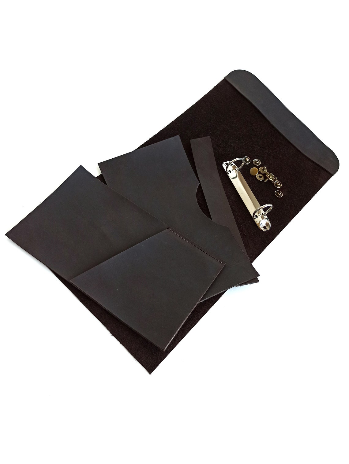 Notepad Leather notepad Handmade leather notepad Etsy