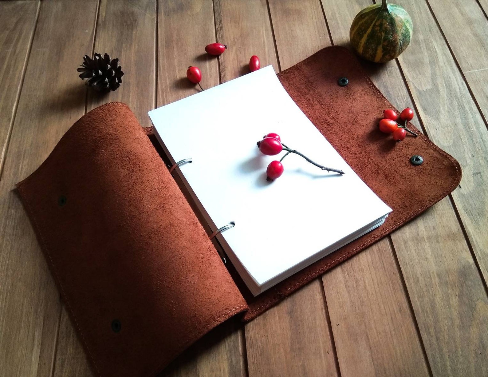 NotepadLeather NotepadNotepad with a ring mechanismA5 Etsy