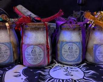 Herbal bath salts