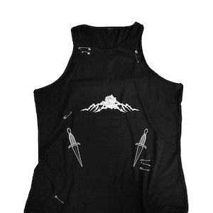Safety Pin Tank Top - Etsy