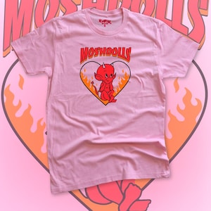 Camiseta Cheeky Devil – Camiseta de algodón estilo punk rock Cutesycore