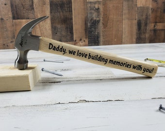Christmas hammer for dad,Fathers day gift,Personalized hammer,gift for grandpa,first Christmas gift from baby,best dad gift,custom hammer