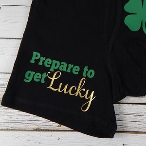 St. Patrick's Day Boxers,boxer Brief,for Him,lucky,underwear,crotch ...