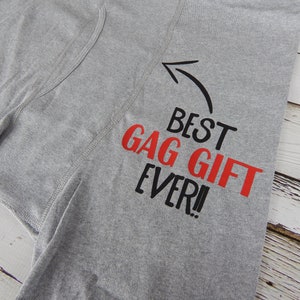 Funny Cotton Boxer Briefs, Gag Gift for Him, Valentine's Day