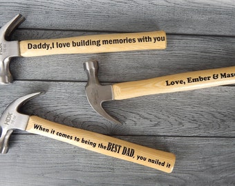 Father's day gift,Birthday day gift for dad,Personalized hammer,gift for dad,new dad gift,best dad gift,custom hammer,father's day tools