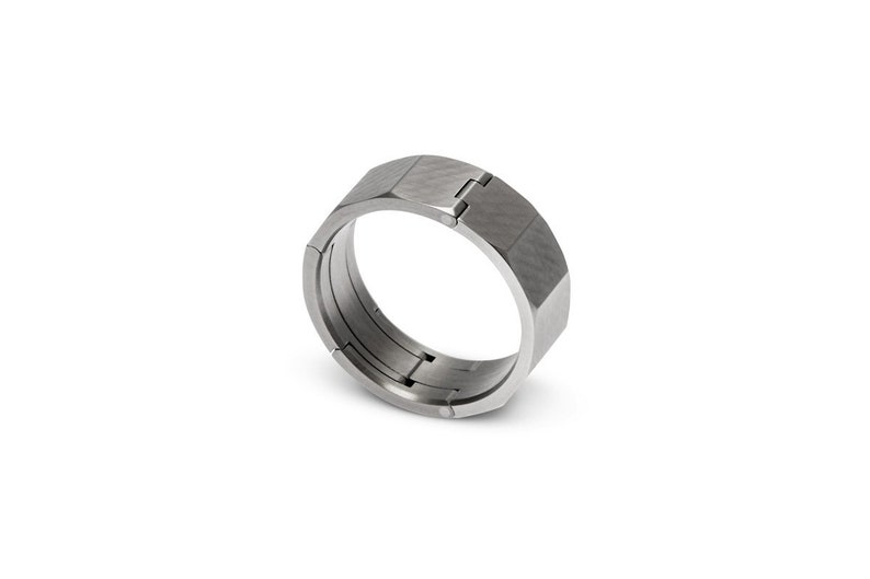 TG3 Hinged Titanium Active Mens Wedding Ring - Etsy