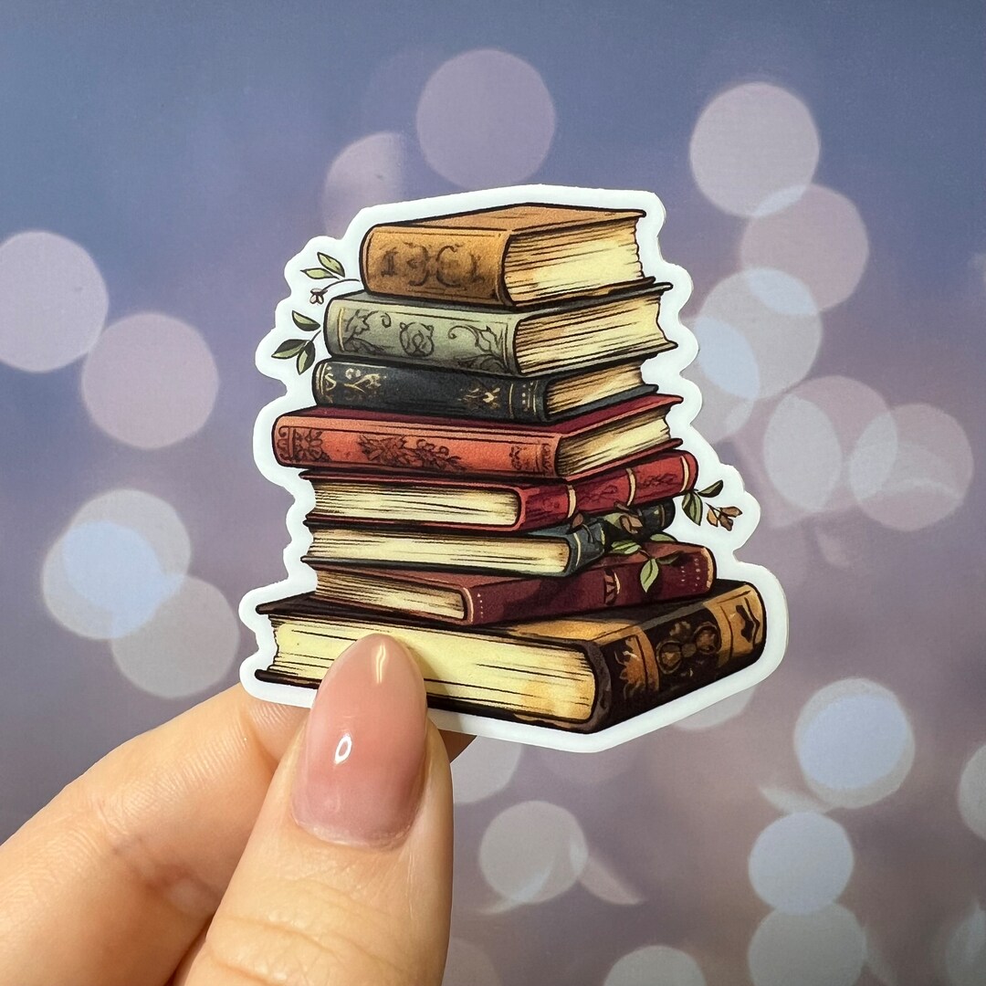 Boock Sticker Vintage Book Sticker, Booktok Stickers, Laptop Stickers, Stickers for ...