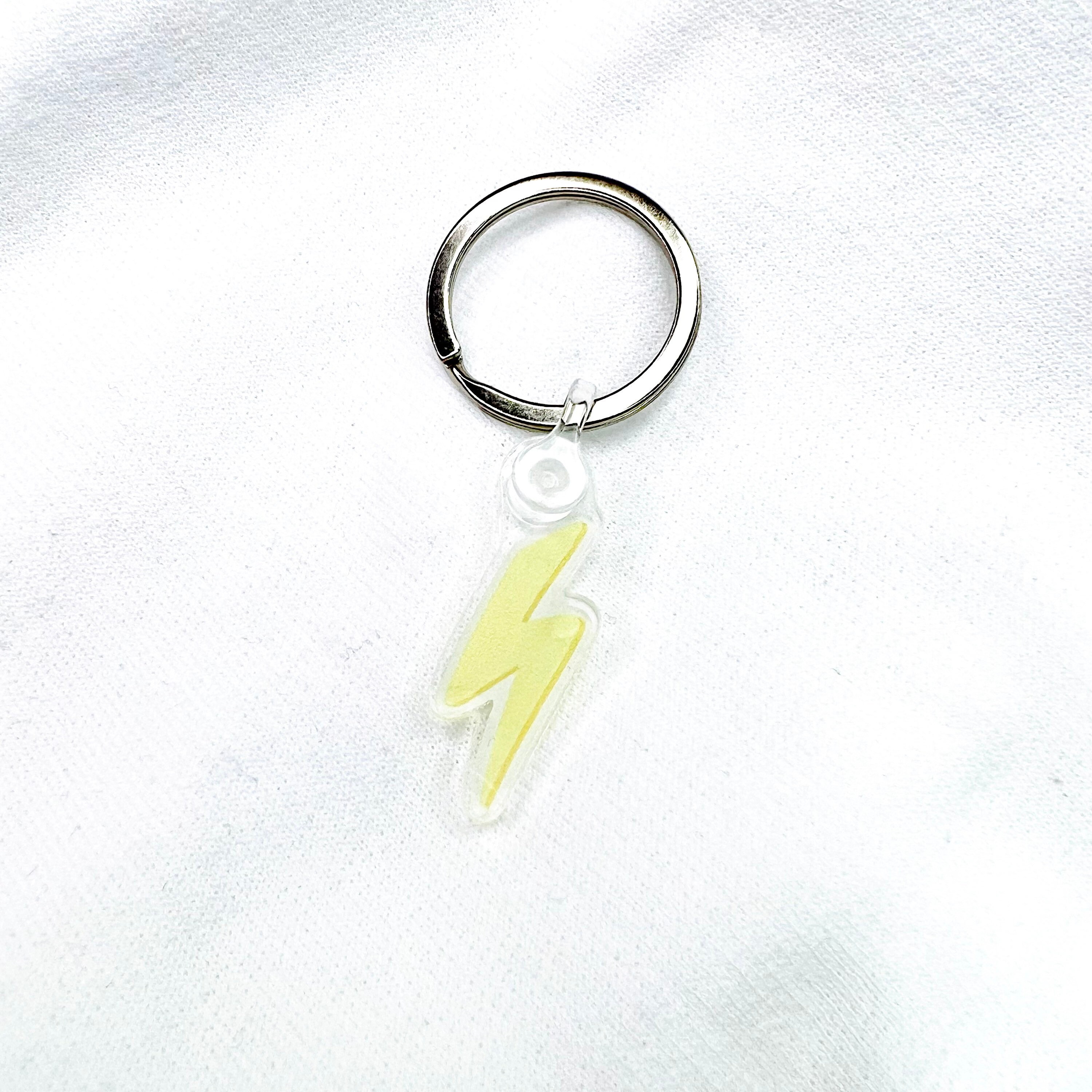 Lightning Bolt Zipper Pull Charm, Thunderbolt, Enamel Clip, for Bracelet,  Handbag, Purse, Stitch Marker, Scissor Fob, Lovestruck Valentine's 