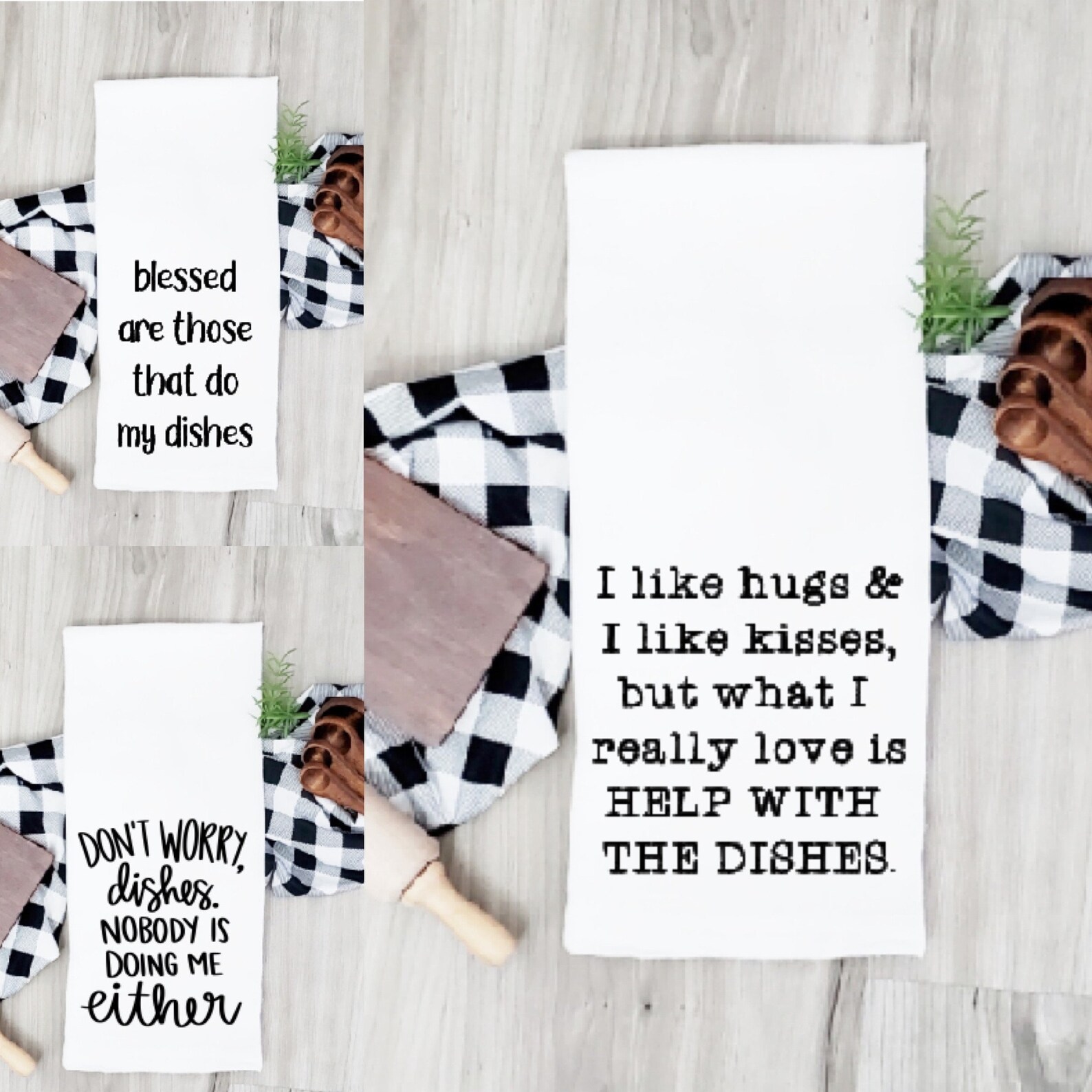 Geschirrtücher Küchentücher mit Spruch lustige Küchentücher Etsy.de