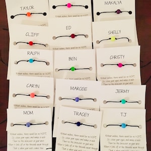 Custom Wish Bracelets for Any Occasion - Bulk Discount