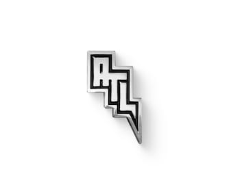 ATL Enamel Pin (Silver)