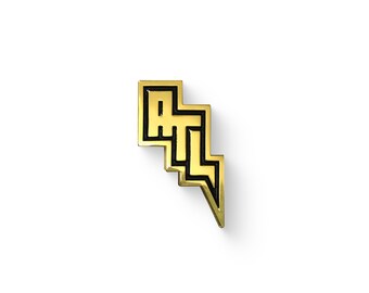 ATL Enamel Pin (gold)