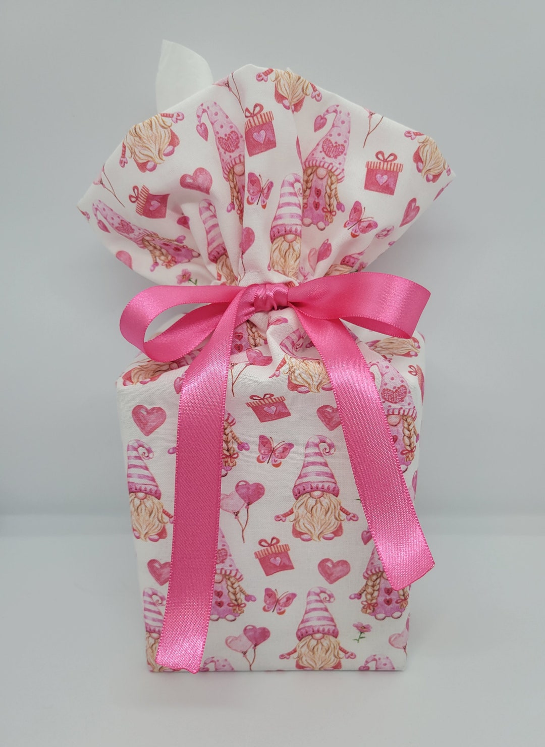 Fabric Tissue Box Cover, Tissue Topper, Handmade, Bathroom, Bedroom