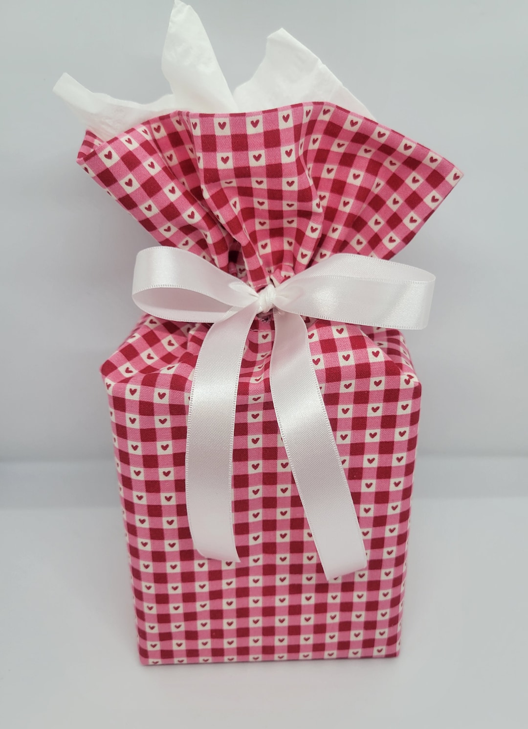 Fabric Tissue Box Cover, Tissue Topper, Handmade, Kitchen, Bedroom