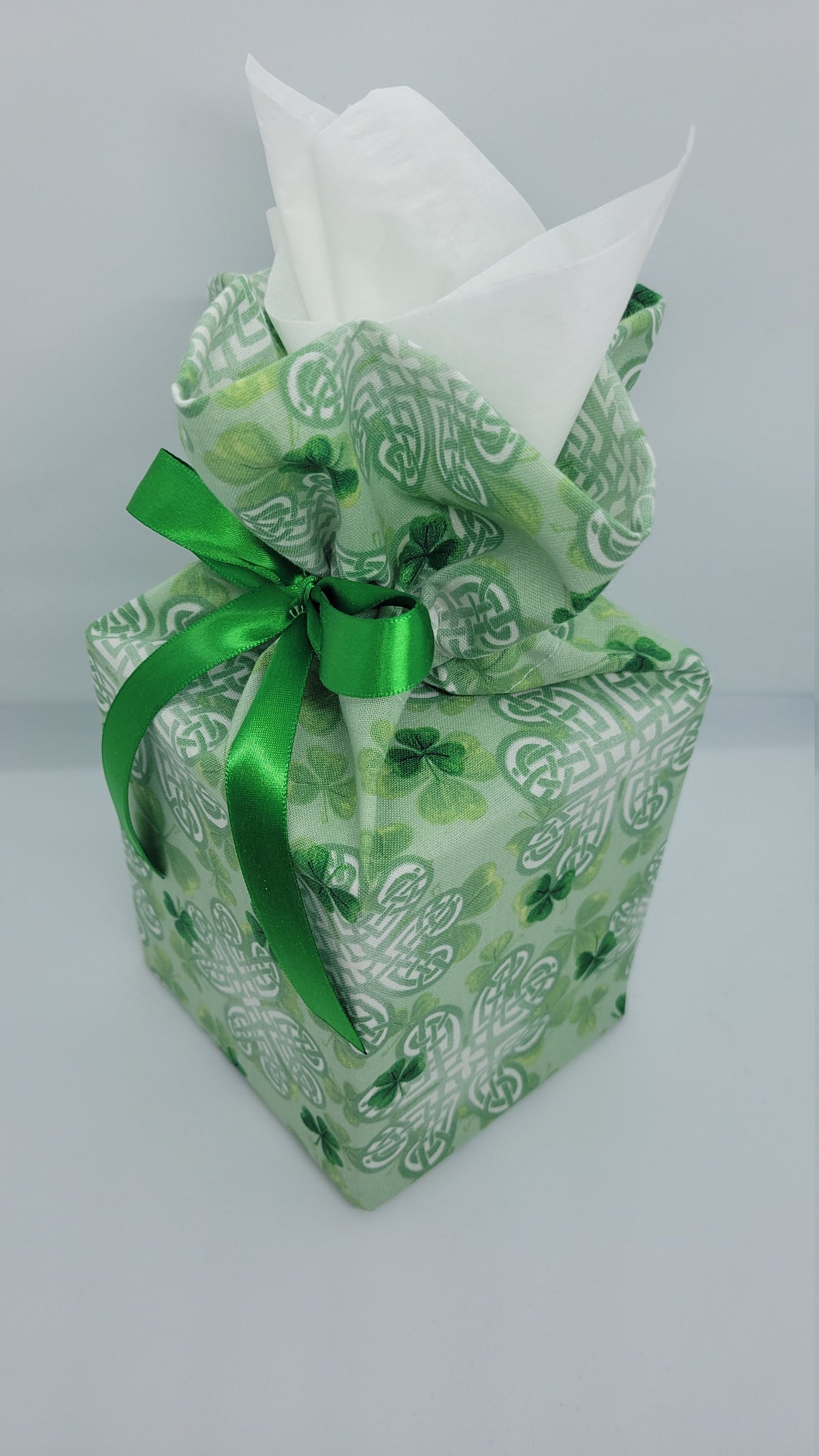 Fabric Tissue Box Cover Kleenex Box Cover Handmade St. Etsy