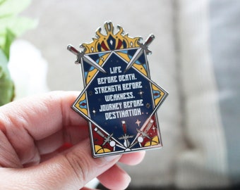 Life Before Death Enamel Pin - T Way of Kings