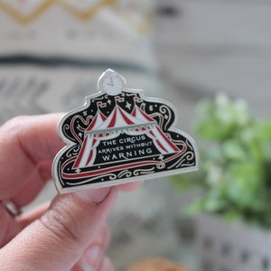 Night Circus Enamel Pin