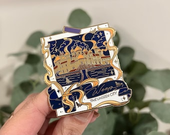 Weep City Enamel Pin - Instant Photo Series