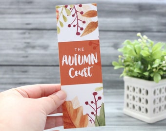 Autumn Court Bookmark - ACOTAR/ACOMAF/ACOWAR