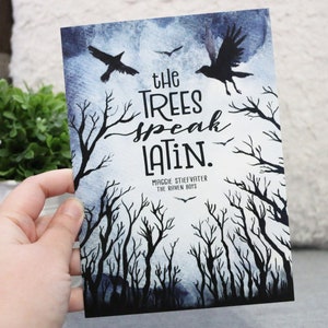 The Trees Speak  (Raven Boys) -  5x7 Art Print