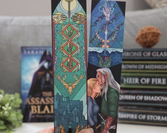 Stained Glass TOG Double-sided Sturdy Bookmark x ProCastle