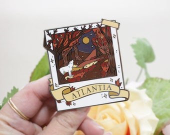 Atlantia Enamel Pin - Instant Photo Series