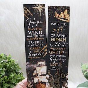 KOS/ROW (King of Scars) Double-sided Sturdy Bookmark - Soft Touch Finish