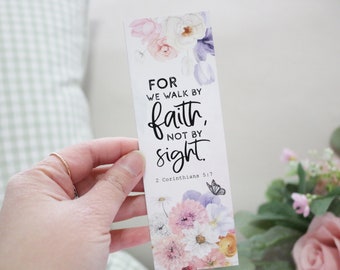 2 Corinthians 5:7 - Bible Verse Bookmark