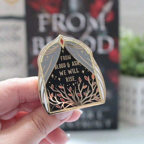 Cauldron Blessed Nesta ACOTAR Enamel Pin - Etsy