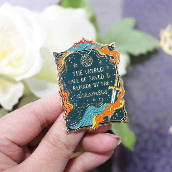 World Dreamer Enamel Pin