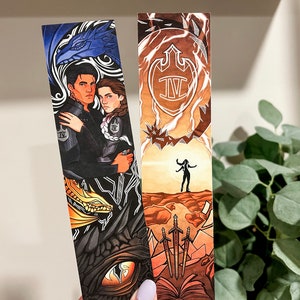 Stained Glass 4th Wing Double-sided Sturdy Bookmark x ProCastle