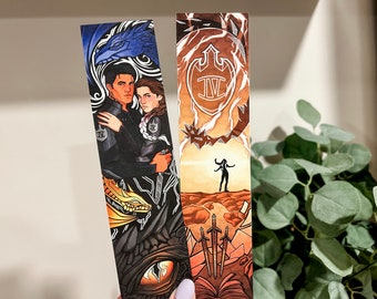 Stained Glass 4th Wing Double-sided Sturdy Bookmark x ProCastle