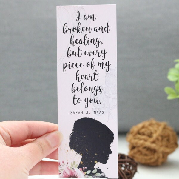 I Am Broken Bookmark - Court Book Series