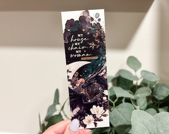 My House My Chair - Vinyl Waterproof Bookmark