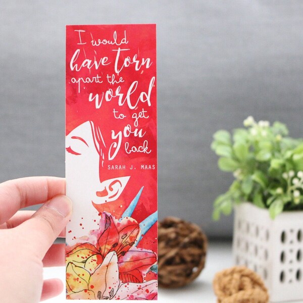 I Would Have Torn Bookmark - Court Book Series
