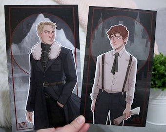 Matthias/Wylan - Six of Crows - 4x8 Double-sided Art Print