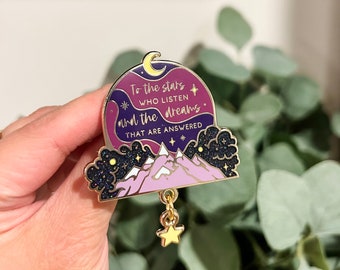 To the Stars Enamel Pin - ACOMAF