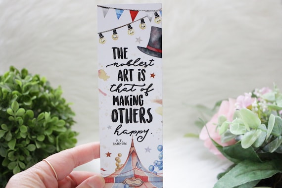 The Noblest Art (Greatest Show) Bookmark