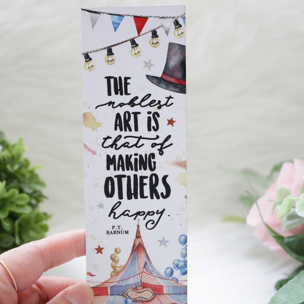 The Noblest Art (Greatest Show) Bookmark