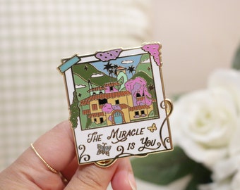 Magical House Enamel Pin - Instant Photo Series