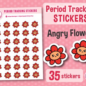 Peut inclure: Une feuille de 35 autocollants de fleurs rouges avec des visages en colère. Les autocollants sont destinés au suivi des règles et sont étiquetés "Angry Flower".